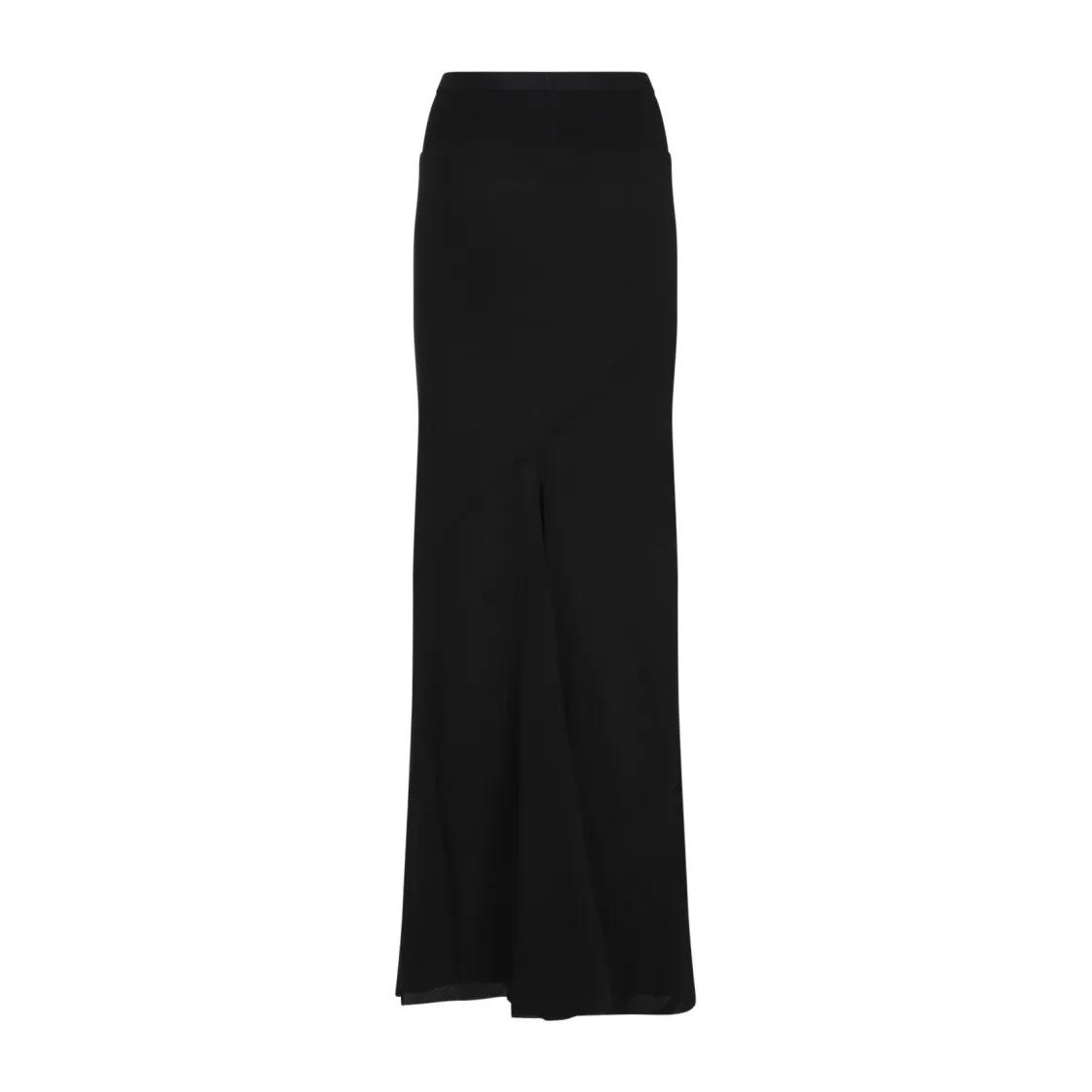 Rick Owens - Flared Long Skirt - Größe 40 - schwarz