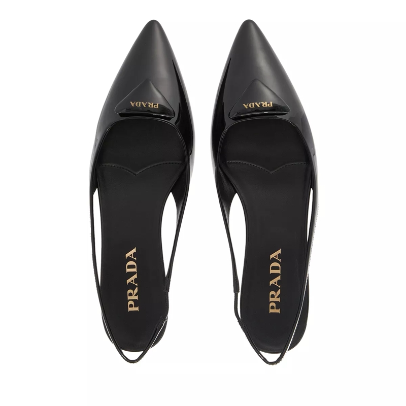 Prada Pumps Pumps Decollete Vernice schwarz(Image 5)