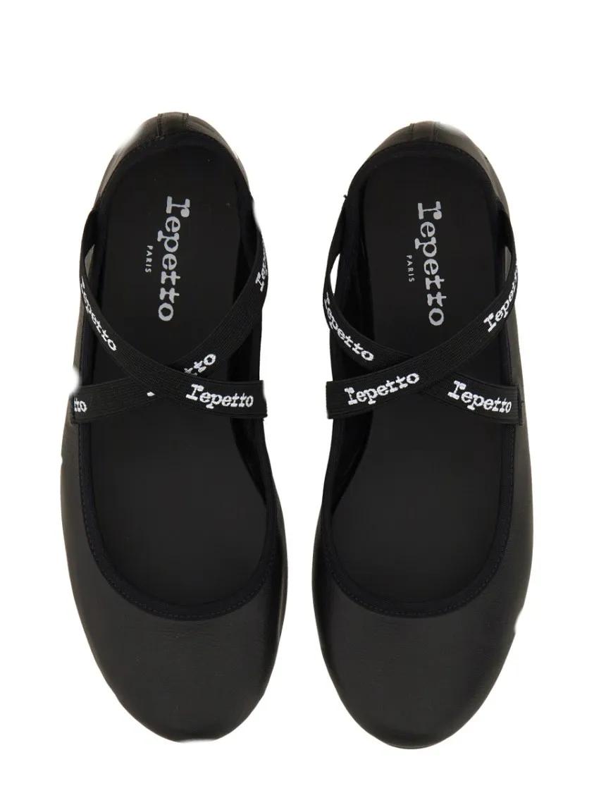 Thumbnail - "Joana" Dancer Flat Shoes - Gr. 36,5 (EU) - in Schwarz
