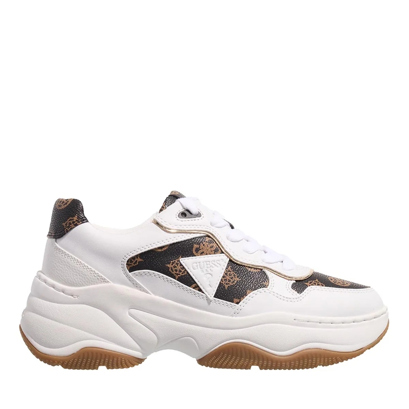 Guess Low-Top-Sneaker Hapyy White Brown