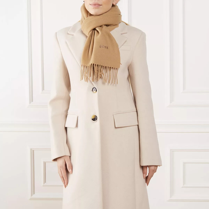 Boss Wollschal Zaphira Scarf Medium Beige(Image 2)
