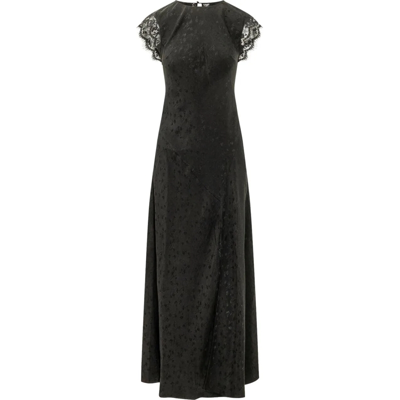 Pinko Maxikleid Alpinia Abito schwarz