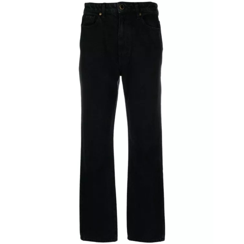 Khaite Black Cotton Denim Jeans Black 