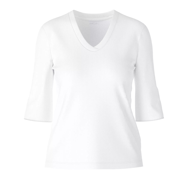 Marc Cain Top T-Shirt white