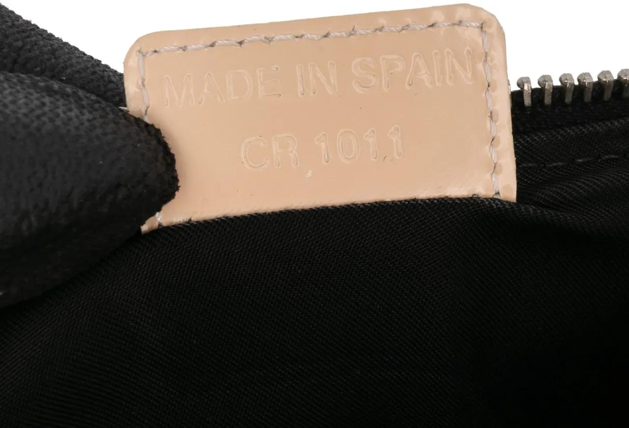 Thumbnail - Christian Dior Hobo Bags - Mini Diorissimo Coated Canvas Saddle Pochette - Gr. unisize - in Schwarz - für Damen