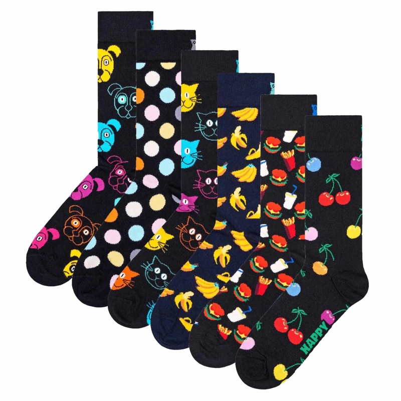 Happy Socks  6er Pack bunt