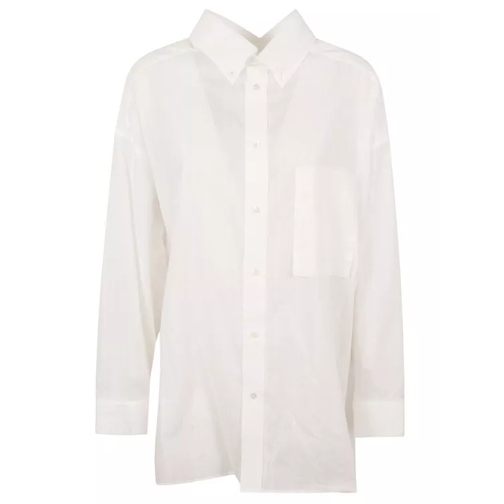 Darkpark Nathalie - Oversized Lurex Shirt White 