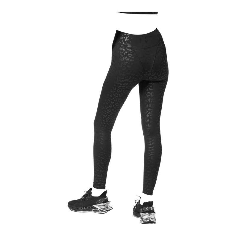 Plein Sport Leggings Leggings Leopard schwarz(Image 2)