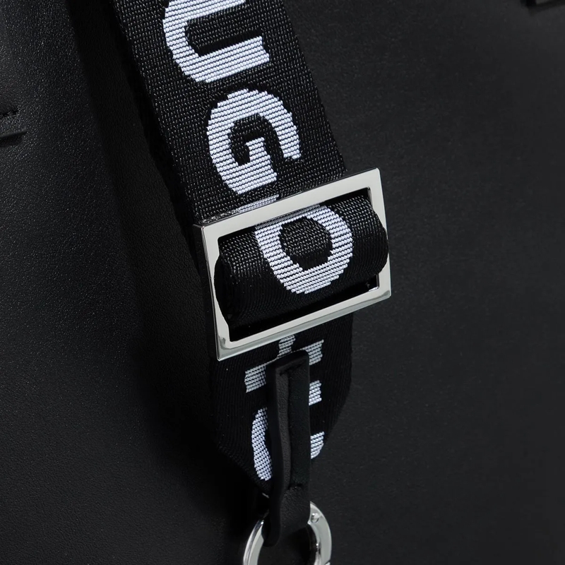 Hugo Tote Shopper mit Logo Schwarz(Image 7)