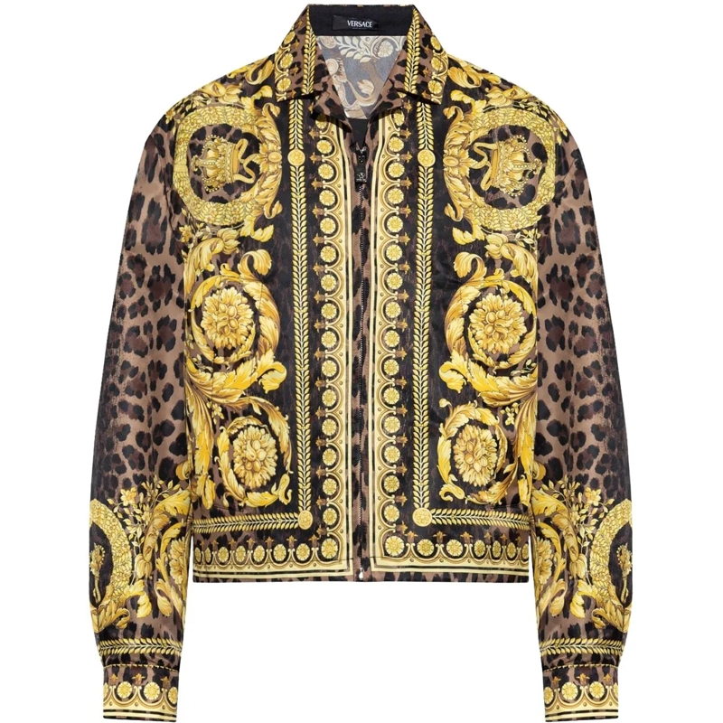 Versace  Jackets Chestnutgold gold