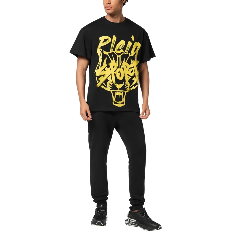 Plein Sport T-Shirt T-Shirt Rundhalsausschnitt Ss schwarz(Image 4)