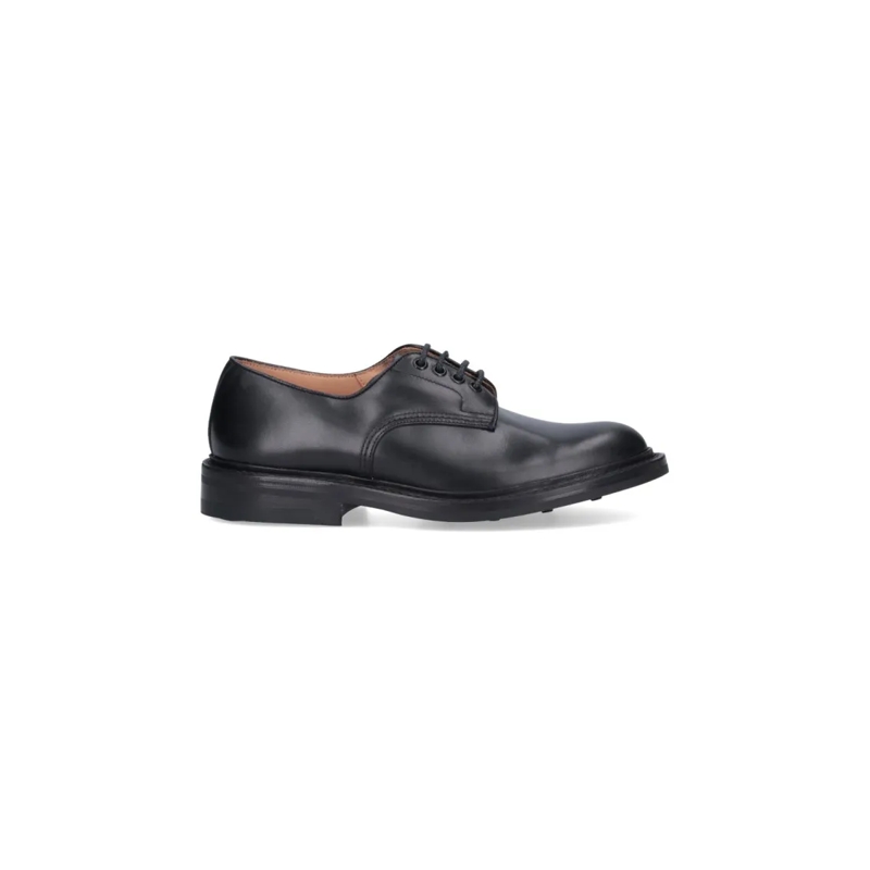 Tricker's Schnürschuhe "Woodstock" Derby Shoes – Black Black
