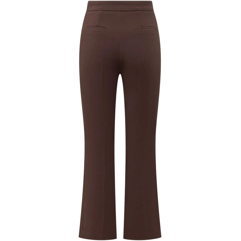 Elisabetta Franchi Hose Pantalone  a Zampa con Bottoni braun(Image 2)