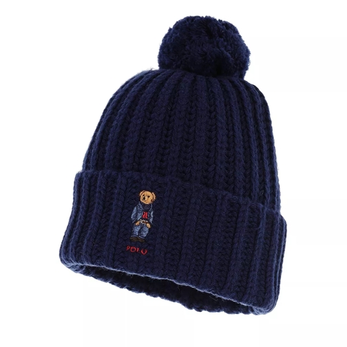 Polo Ralph Lauren Pom Pom Bear Hat Cold Weather Bobble Hat