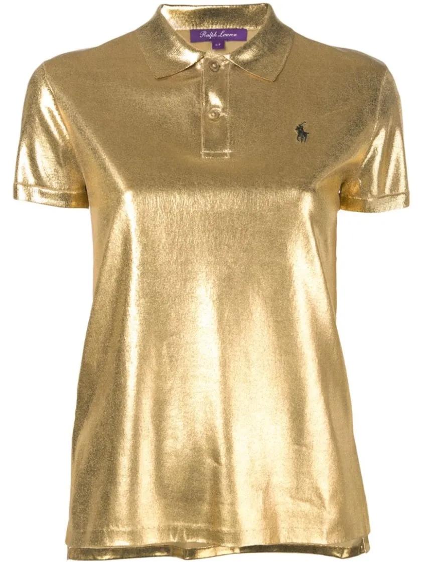 Ralph Lauren - Ss Polo Shirt - Größe S - goldfarben