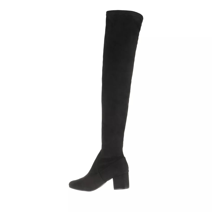 Steve madden black over the hot sale knee boots