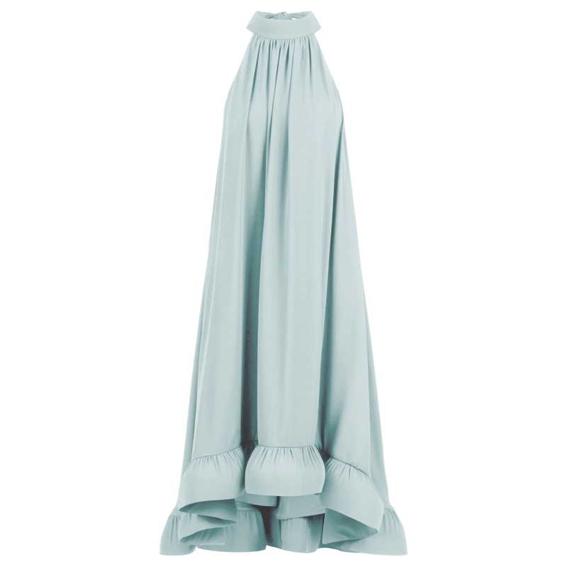 Apart Abendkleid Chiffonkleid hell-blau