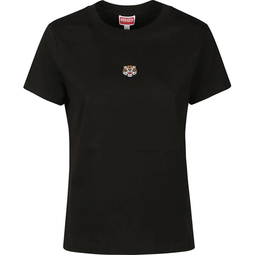 Kenzo T-shirts Lucky Tiger Classic T-shirt Black schwarz