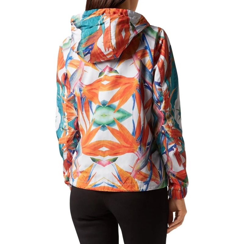 Plein Sport Übergangsjacke Jacke Flowers weiss(Image 2)