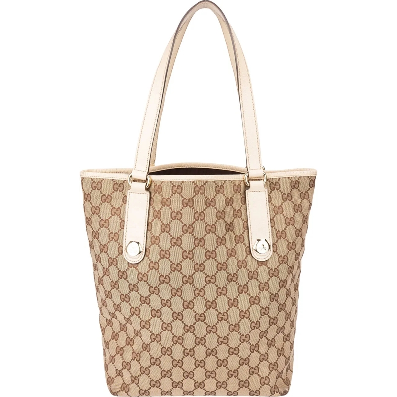 Gucci Schultertasche Gucci GG Monogram Eclipse Handbag braun