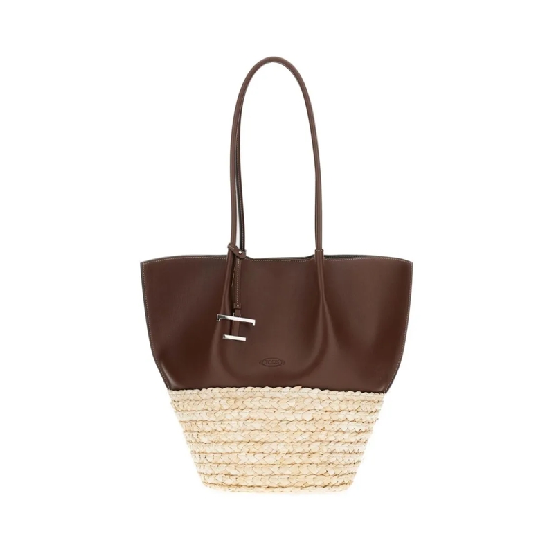 Tod's Fourre-tout Bux Shopping Bag Medium Brown