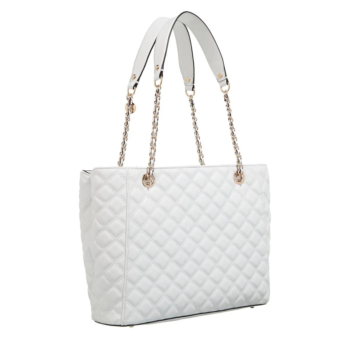 Guess Giully Large Tote White Shopping Bag