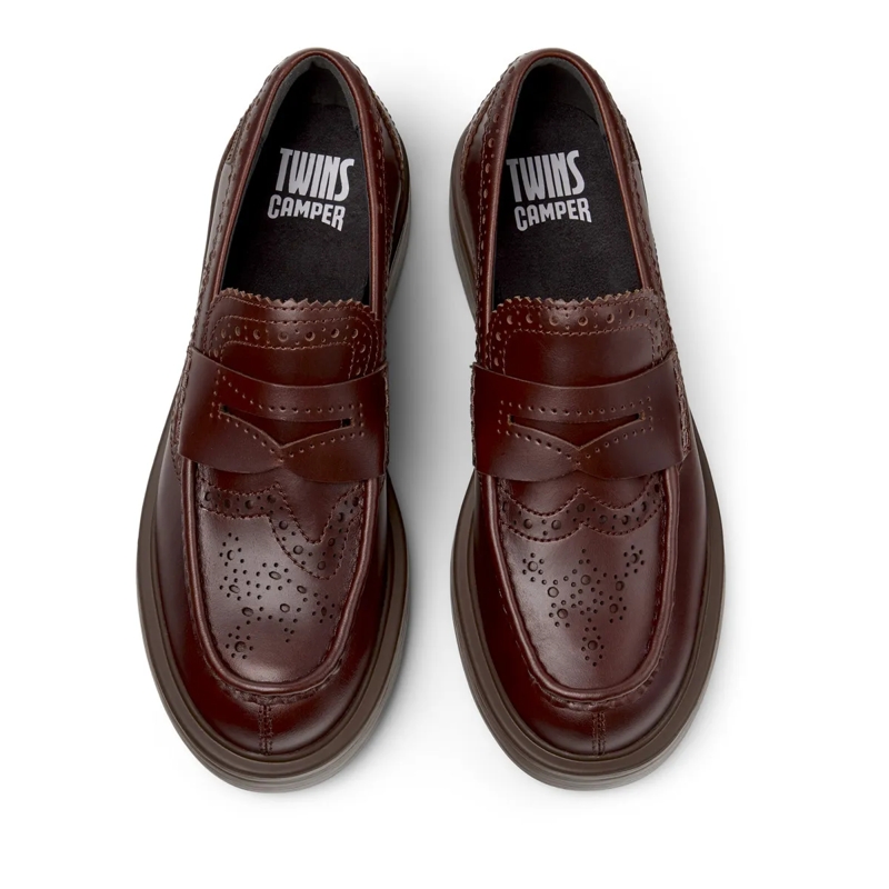 Camper Bootsschuhe Mokassins Dean Twins mittel-braun(Image 5)