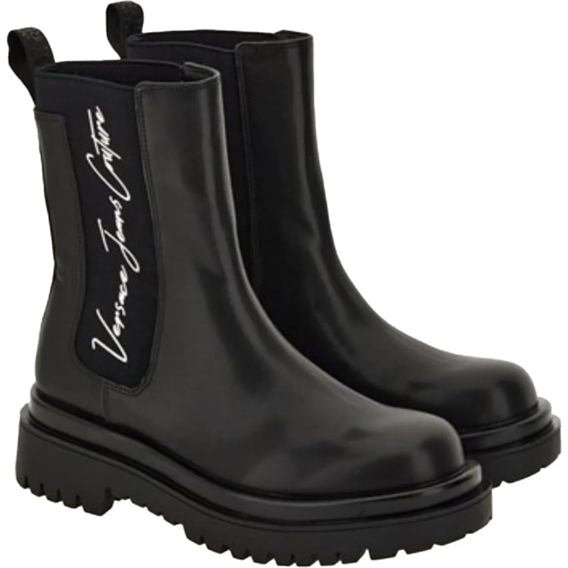 Versace Jeans Couture Enkele laarsjes Fondo Drew Black(Image 6)