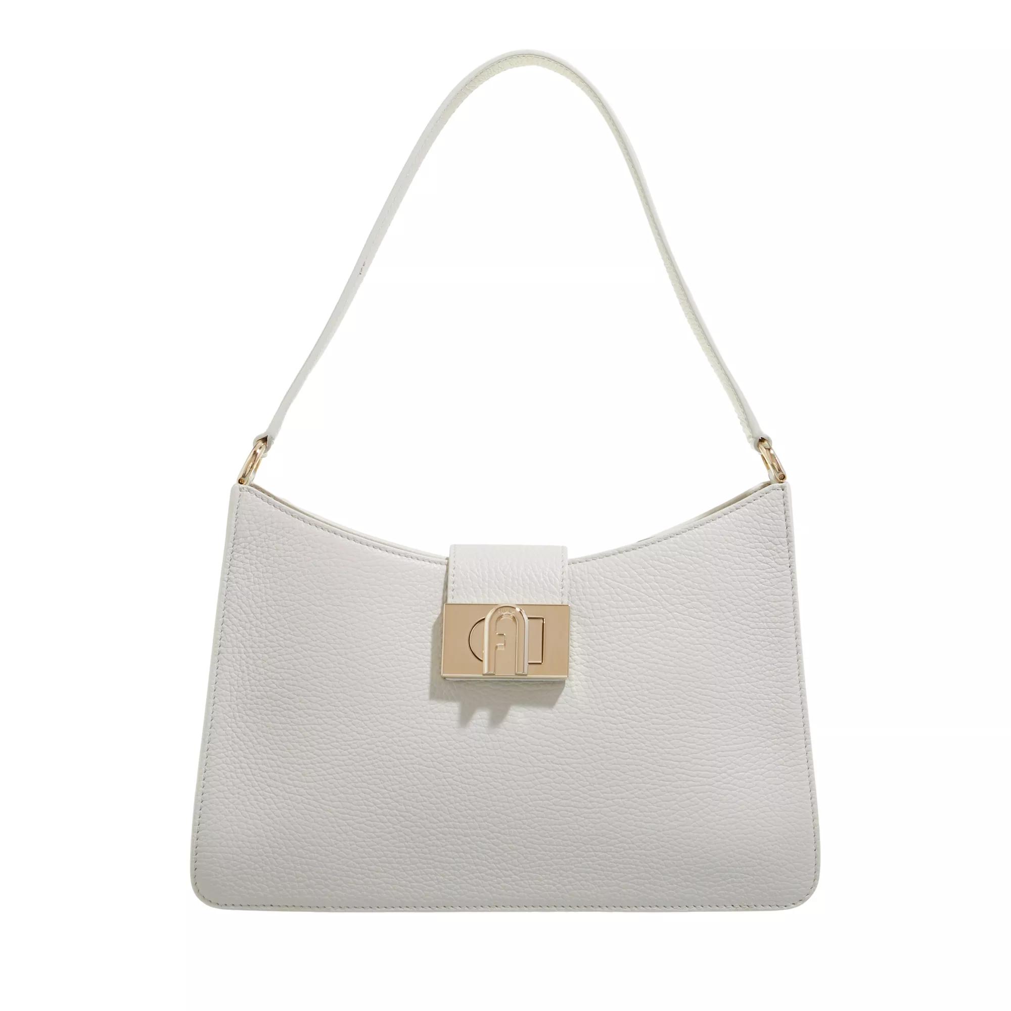 Furla Hobo Bag - Furla 1927 M Shoulder Bag Soft - Gr. unisize - in Creme - für Damen