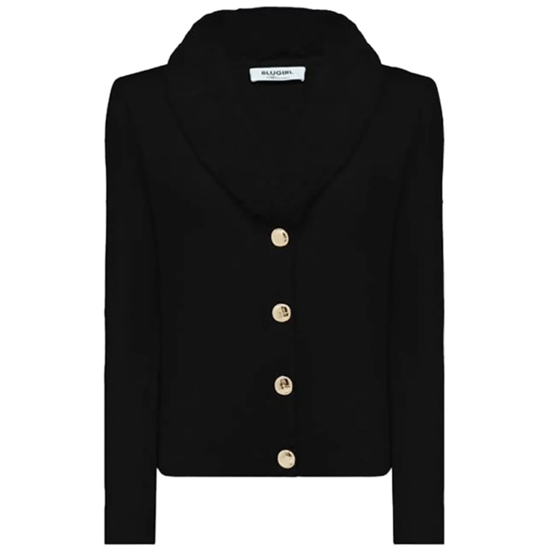 Blugirl Sweatshirt Sweaters Black schwarz