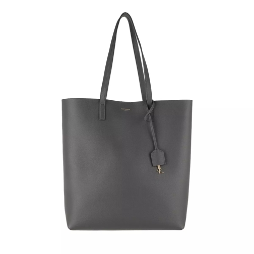 Saint Laurent North South Tote Leather Storm Draagtas