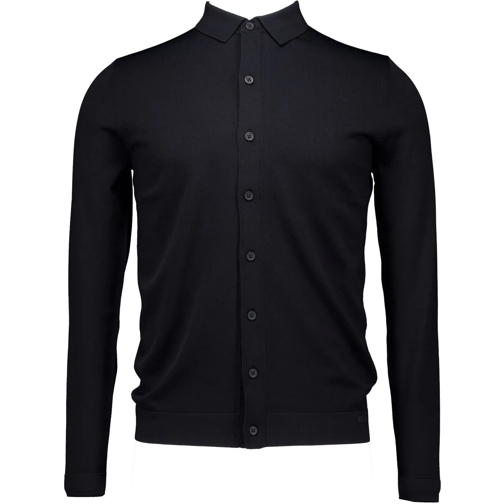 GENTI Weste Genti Shirt 8 Buttons Ls Vesten Zwart K1151-3260 schwarz