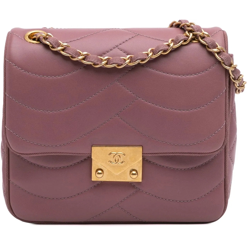Chanel Sac à bandoulière Paris Seoul Mini Lambskin Pagoda Single Flap rose