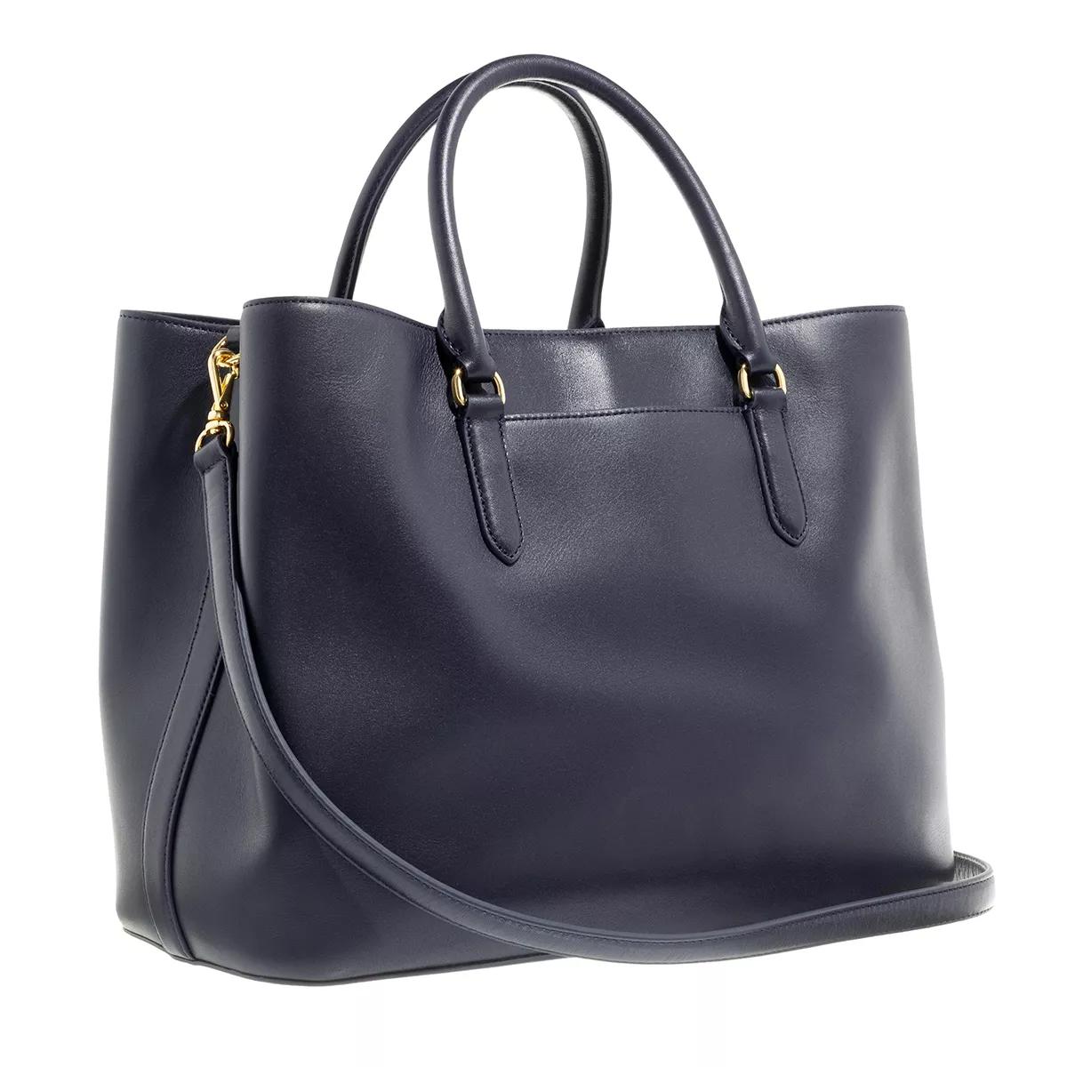 Lauren Ralph Lauren Marcy 36 Satchel Large Lauren Navy | Tote