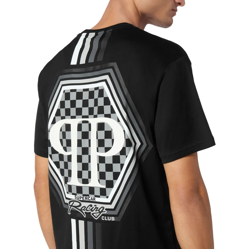 Philipp Plein T-Shirt T-Shirt Hexagon schwarz(Image 5)