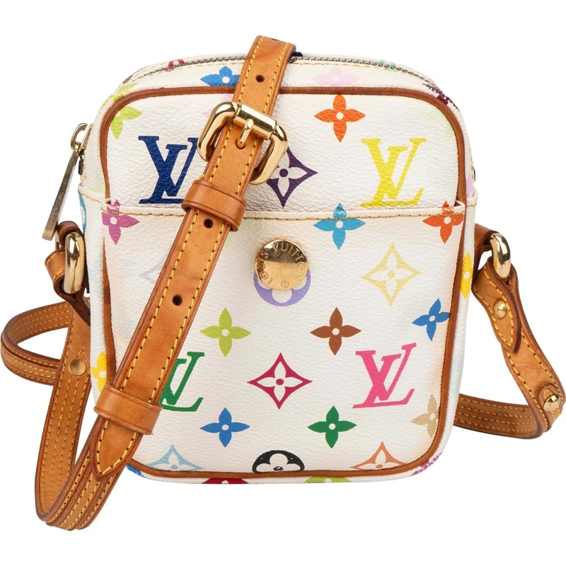Louis Vuitton Tote Louis Vuitton Limited Murakami Multicolor Rift Cro weiß