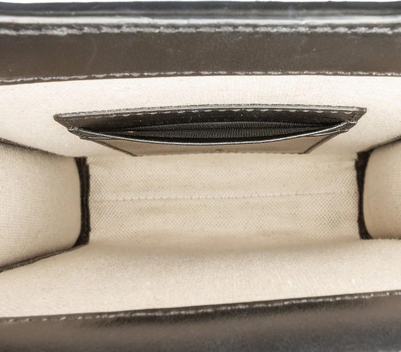 Thumbnail - Gucci Hobo Bags - Mini GG Matelasse Leather Cut Out Handle Satchel - Gr. unisize - in Schwarz - für Damen