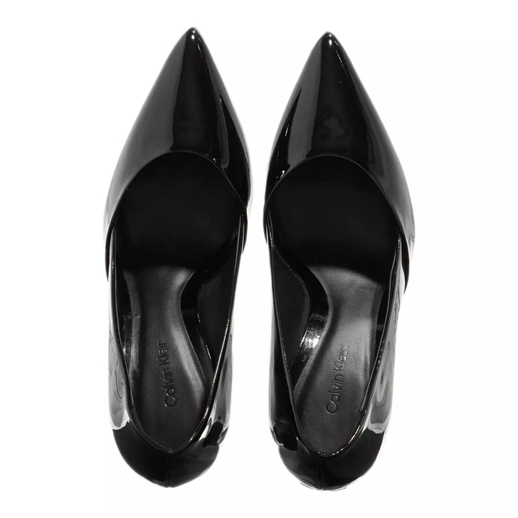 Calvin klein patent leather hot sale pumps