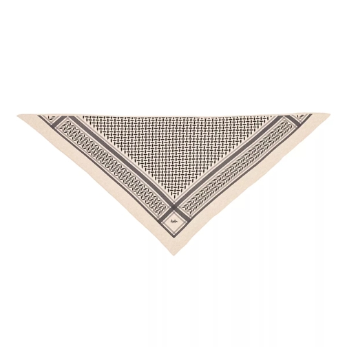Lala Berlin Triangle Trinity Classic M Dune Beige Sciarpa in cashmere