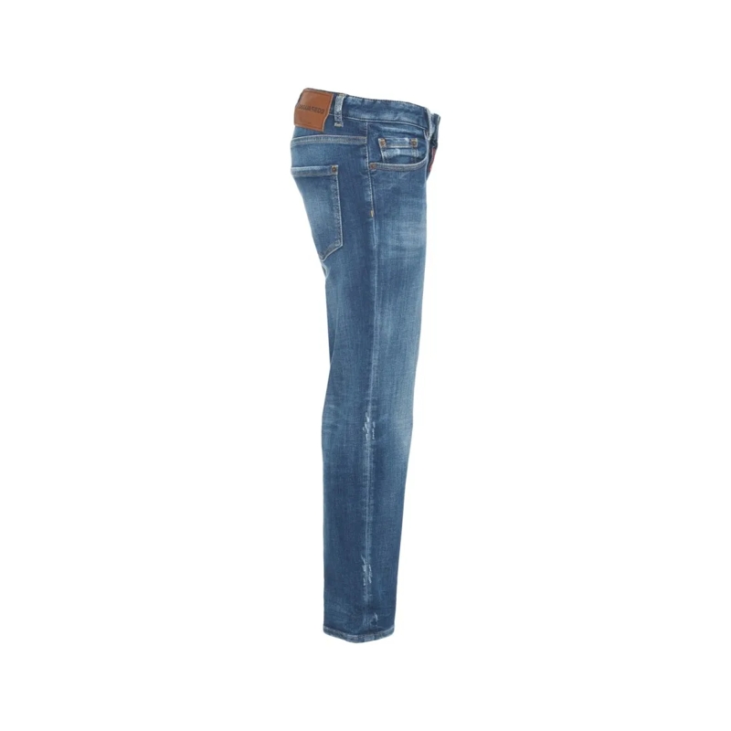 Dsquared2 Jeans 'Jenna' Straight-Leg Jeans Blue