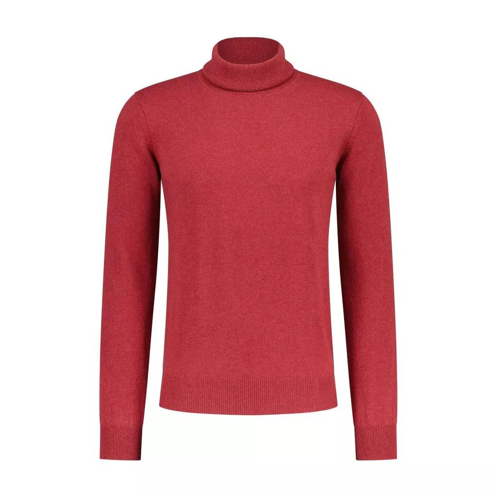 Simon Gray - Rollkragenpullover aus Kaschmir - Größe 3XL - red