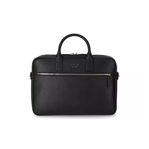 Emporio Armani Wallet On A Chain Business Black Briefcase Black