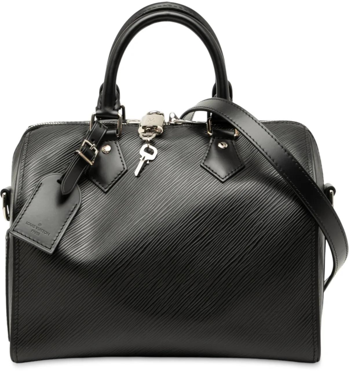 Louis Vuitton Hobo Bags - Epi Speedy Bandouliere 25 - Gr. unisize - in Schwarz - für Damen