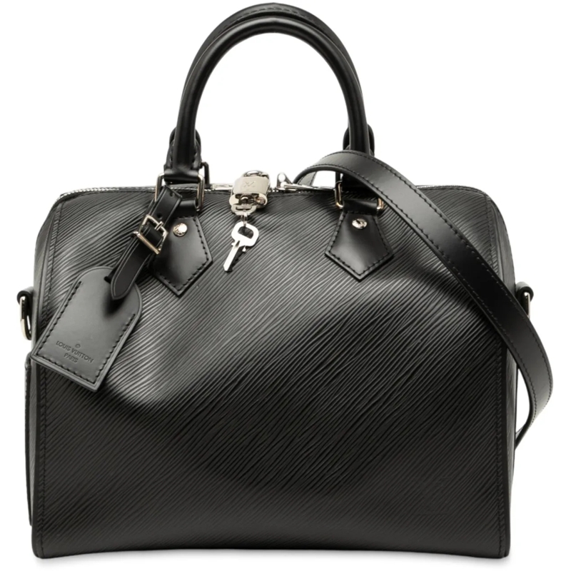 Louis Vuitton Schultertasche Epi Speedy Bandouliere 25 schwarz