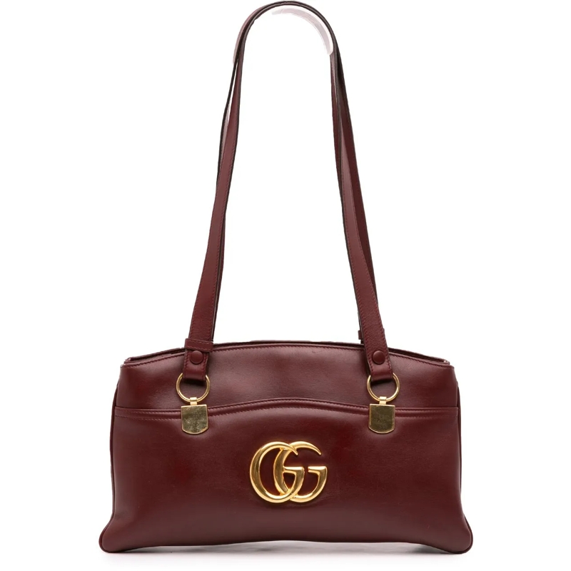Gucci Schultertasche Large Leather Arli Shoulder Bag rot