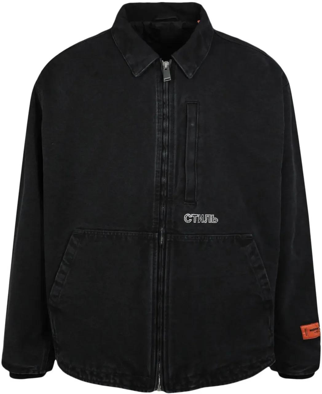 Thumbnail - Heron Preston - Ctnmb Canvas Padded Jacket - Größe M - schwarz