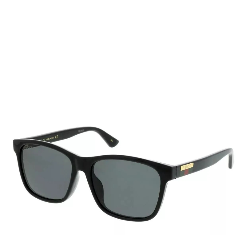Gucci Sonnenbrille GG0746SA-001 57 Sunglasses Black-Black-Grey