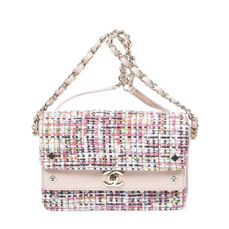 Chanel Crossbody Bag Classic Double Flap pink