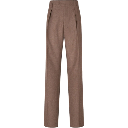 Loro Piana  Wool Dress Trousers grün