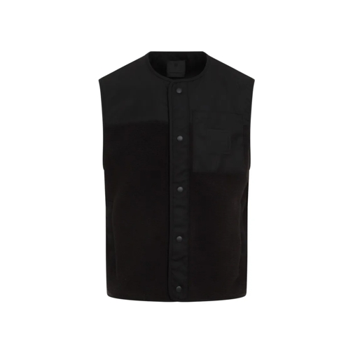 Givenchy Mix Material Vest 4G Pocket Black Giacca di transizione